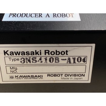AMAT 0190-10301 Kawasaki 3NS410B-A104 Robot